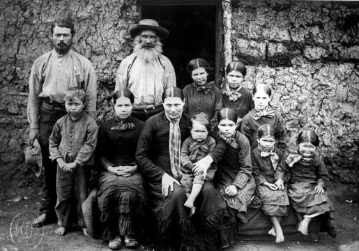 Een Afrikaner-familie, 1886 Een Afrikaner-familie, 1886